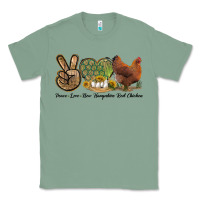 Sage Peace Love New Hampshire Red Chicken Classic Tee - LillyAllenDesigns