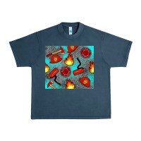 Midnight Navy firefighter equipment Urban Heavy Tee - Artiststas