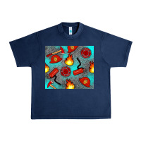 Navy firefighter equipment Urban Heavy Tee - Artiststas