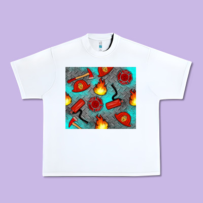 Firefighter Equipment Urban Heavy Tee Designed By Artiststas