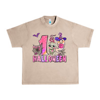 French Oak my first pink halloween Urban Heavy Tee - AdoDesignShop