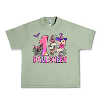 Oil Green my first pink halloween Urban Heavy Tee - AdoDesignShop