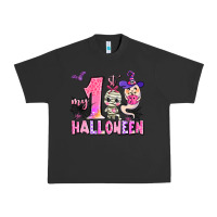 Pigment Black my first pink halloween Urban Heavy Tee - AdoDesignShop