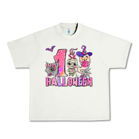 Pistachio my first pink halloween Urban Heavy Tee - AdoDesignShop