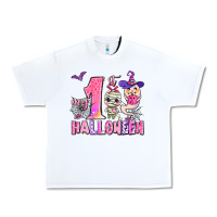 White my first pink halloween Urban Heavy Tee - AdoDesignShop