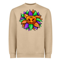 Mushroom sunflower halloween Heavyweight Sweatshirt - JahusDesignShop