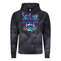 Cloud Black preview flower stitch 3rd grade Vintage Hoodie - AdoDesignShop