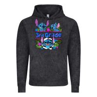 Vintage Black preview flower stitch 3rd grade Vintage Hoodie - AdoDesignShop