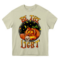 Mossy Be the light Heavy Core Tee - RanaPortraitStore