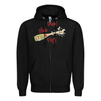 Cheers To The New Year Zipper Hoodie | Teevron