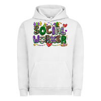 Pigment Lunar Rock social worker mardi gras cowgirl Urban Hoodie - CowGirlArtShop