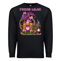 Black fresh lilac gnome Premium Sweatshirt - BarkalooDesign