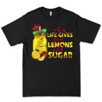 Black when life gives you lemons add sugar Premium Tee - texasbilliewilder