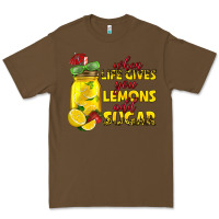 Cacao when life gives you lemons add sugar Premium Tee - texasbilliewilder