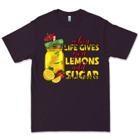 Plum when life gives you lemons add sugar Premium Tee - texasbilliewilder