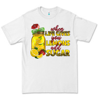 White when life gives you lemons add sugar Premium Tee - texasbilliewilder