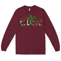 Believe Santa Claus Christmas Long Sleeve Tee | Teevron