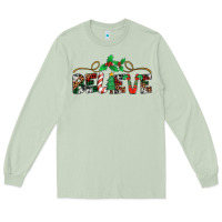 Matcha believe santa claus christmas Long Sleeve Tee - Jasminsmagicworld