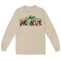 Mushroom believe santa claus christmas Long Sleeve Tee - Jasminsmagicworld