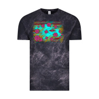 Cloud Black gemstone serape glitter background Vintage Tee - JahusDesignShop