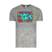 Cloud Rock gemstone serape glitter background Vintage Tee - JahusDesignShop