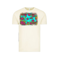 Vintage Arctic gemstone serape glitter background Vintage Tee - JahusDesignShop
