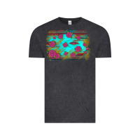 Vintage Black gemstone serape glitter background Vintage Tee - JahusDesignShop