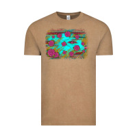 Vintage Coffee gemstone serape glitter background Vintage Tee - JahusDesignShop
