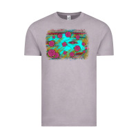Vintage Zinc gemstone serape glitter background Vintage Tee - JahusDesignShop