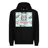 Black faith does not make things easy Premium Hoodie - JahusDesignShop