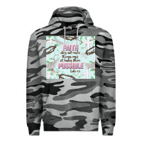 Slate Camo faith does not make things easy Premium Hoodie - JahusDesignShop