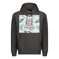 Smoke faith does not make things easy Premium Hoodie - JahusDesignShop