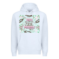 White faith does not make things easy Premium Hoodie - JahusDesignShop