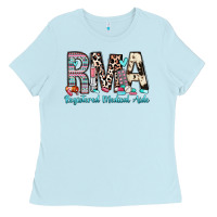 Baby Blue rma registered medical aide Ladies Tee - Zillion Design Studio