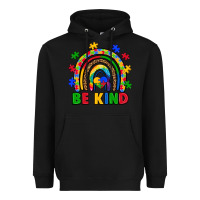 Black autism awareness rainbow Heavyweight Hoodie - Artiststas