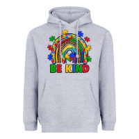 Heather Grey autism awareness rainbow Heavyweight Hoodie - Artiststas
