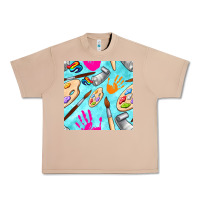 Burro find art class seamless pattern Urban Heavy Tee - BundleAndBundleShop