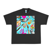 Pigment Black find art class seamless pattern Urban Heavy Tee - BundleAndBundleShop