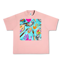 Salmon find art class seamless pattern Urban Heavy Tee - BundleAndBundleShop