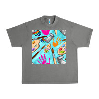 Tornado find art class seamless pattern Urban Heavy Tee - BundleAndBundleShop