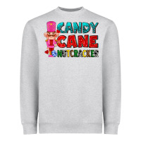 Heather Grey candy cane and pink nutcracker ado Heavyweight Sweatshirt - AdoDesignShop