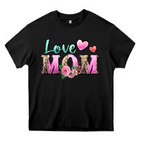 Black love mom Heavy Core Tee - Zillion Design Studio