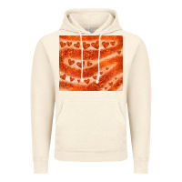 Vintage Artic orange glitter heart Vintage Hoodie - JahusDesignShop