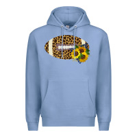 Colony Blue Leopard Print Footbal Premium Hoodie - Bettercallsaul