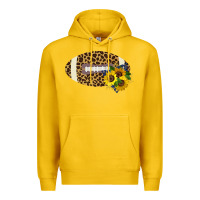 Lemon Leopard Print Footbal Premium Hoodie - Bettercallsaul