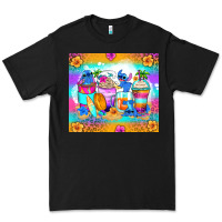 Black stitch summer coffee cups Premium Tee - Zillion Design Studio