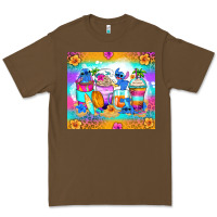 Cacao stitch summer coffee cups Premium Tee - Zillion Design Studio