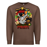 Chestnut pirate gnome Premium Sweatshirt - BarkalooDesign