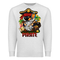 Oatmeal Heather pirate gnome Premium Sweatshirt - BarkalooDesign