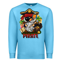 Ocean Blue pirate gnome Premium Sweatshirt - BarkalooDesign